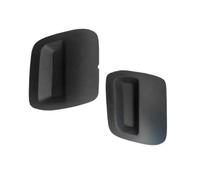 GTGJFJKW For Renault Front Bumper Tow Bar Eye Cover Left Right Set 620721430R 620724861R 511802392R Accessories(Black)