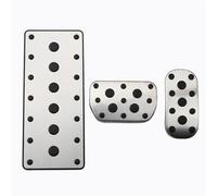 GTGJFJKW For Toyota C-HR CHR 2016-2022 For Corolla 2019 For Fortuner For Hilux For Revo 2015-2022 Anti-Slip AT Pad Fuel Gas Brake Footrest Pedal Cover Accessories(AT with Rest)