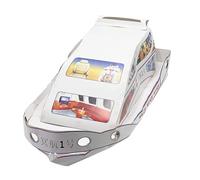 GTGXZX Hell Bank Note Ancestor Money Joss Paper Luxury Yacht Semi-manufactured Qingming(3pcs)