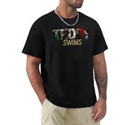 GTHBr889h Teddy Swims Essential T Shirt Black 3XL