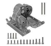 GTHELE Aluminum Chassis Skid Plate&Transmission Housing Set for Axial UTB18 Capra 4WD 1/18 Trail Buggy Upgrade Part (Titanium)