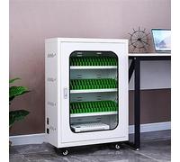 GTHTUHFD 12-Port Mobile Phone Charging Station With Wheels & Combination Lock - Rechargeable Storage Locker For Schools Churches & Events - Secure Cell Phone Charging Cabinet,60 slots
