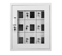 GTHTUHFD 12-Slot Cell Phone Locker Cabinet With Usb Charging Station - Mobile Phone & Tablet Storage Solution Rechargeable Design For Offices Schools And Events,9Slots,One Si,9slots-One Size