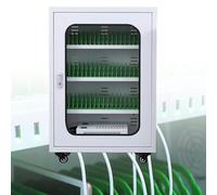 GTHTUHFD 20-Slot Rechargeable Mobile Phone Charging Locker - Secure Storage Solution For Schools Churches Airports & Events - Convenient & Portable Phone Charging Station,50slots