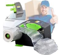 GTHTUHFD 200W Portable Air Cushion Machine, High Speed Inflatable Buffer With Adjustable Air Volume & Temperature, For Gourd Film, Filler Bag & Packaging Protection