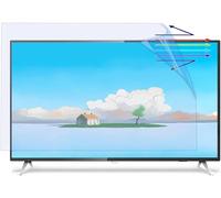 GTHTUHFD 50-75" Anti Blue Light TV Screen Protector Matte Anti-Glare Film Anti Scratch Filter, Blocking Harmful Blue Light from 380 to 420nm / 65in 1429x804mm,55in 1211x682mm
