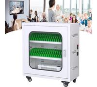GTHTUHFD 50-Slot Mobile Phone Charging Locker Cabinet Secure Charging Station For Cell Phones Rechargeable Phone Storage Ideal For Offices Schools & Events,40slots
