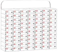 GTHTUHFD Acrylic Phone Charging Locker With Lock & Key, Wall-Mounted Clear Storage Box For Secure Device Nization In Classrooms And Offices,70 Compartiments