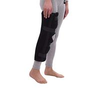 GTHTUHFD Adjustable Knee Brace Immobilizer Brace, Knee Orthosis Before and After Surgery Splint - Post Op Immobiliser,Black-M
