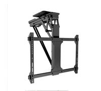 GTHTUHFD Adjustable Tv Bracket Adjustable Ceiling Tv Mount Bracket, 0-75° Downward Flip, ±90° Left/Right Rotation Electric Tv Lift Electric Tv Lift