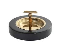 GTHTUHFD Ash Tray Modern Round Marble Ashtray Home Living Room Coffee Table Decoration Ornaments Indoor Cigarette Ashtray Ashtray For Outside Patio,K
