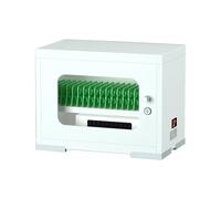 GTHTUHFD Cell Phone Lock Box, Phone Jail - Rechargeable Mobile Phone Storage Locker With 10-Ports Usb Charging Station For Cell Phones And Tablets,44x26x33cm/17x10x13inch