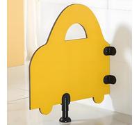 GTHTUHFD Children'S Urinal Divider Floor Mounted Privacy Partitions For Kindergarten Toilets Urinal Baffle Partition Child Friendly Toilet Protection Durable Toilet Dividers,Yellow-60 * 60cm