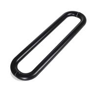 GTHTUHFD Door Handle Modern Sliding Barn Pull, Large Front Door/Shed Doors/Bathroom Door Push Pull Bar Handle, Double Side Mounted Interior Exterior Door Handles,Black-120cm