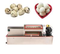 GTHTUHFD Electric Quail Egg Shelling Machine, Commercial Quail Egg Shelling Machine, 70Kg/H Automatic Boiled Quail Egg Shelling Machine, Household Quail Egg Shelling Machine