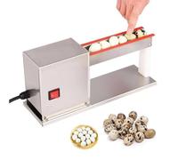 GTHTUHFD Electric Quail Egg Shelling Machine, Shelling Machine, Output 25 Kg/Hour, Smooth Egg Peeling, Low Noise, Suitable For Bird Eggs/Quail Eggs