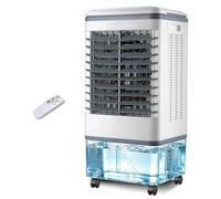 GTHTUHFD Evaporative Air Cooler, 3100Cfm Portable Swamp Cooler With 3 Modes, 120° Oscillation, 7.5H Timer, Outdoor Ac For Patio Garage,A-30L