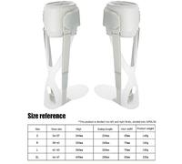 GTHTUHFD Foot Drop Orthosis Immobilizer Ankle Brace Support Foot Varus Valgus Splint Stretch Boot for Relieve Pressure,Left,S,Left-XL