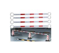 GTHTUHFD Heavy Duty 4Ft-6Ft Retractable Traffic Cone Bar - High-Visibility Reflective Safety Barrier For Road Work & School Zones, 6Pcs Blue Traffic Control Equipment,Red 1.25m-2m(4.1ft-6.56ft)-25