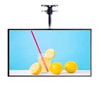 GTHTUHFD Illuminated Advertising Display Frame - Wall-Mounted Led Light Box For Restaurants, Bars, Shops, And Cafes,Horizontal-50X100cm