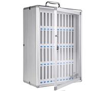 GTHTUHFD Mobile Phone Locker Cabinet - Wall-Mounted Cell Phone Storage Box for 24 36 48 60 Positions Secure Safe Deposit Box for Schools Offices and Events,Holds60phones