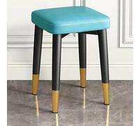 GTHTUHFD Modern Set Of 4 Stacking Dining Chairs, 45Cm Bar Stools, Metal & Wood Design, 90.7Kg Capacity, Perfect For Kitchen & Restaurant Use,A3