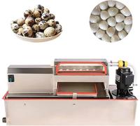 GTHTUHFD Professional Electric Quail Egg Peeler Machine - 25W Automatic Shelling Tool, 70Kg/H Capacity, For Boiled Quail Eggs, Low Breakage Rate