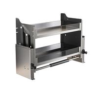 GTHTUHFD Pull Down Cabinet Organizer, Can Be Pulled Down 450mm 2-Tier Drop Down Spice Rack,Heavy-Duty Lifting Basket, for Cupboard Bar Cafe Storage Cabinet,610x280x540mm