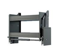 GTHTUHFD Pull Down Cabinet Organizer,Pull Down Shelf Can Be Pulled Down 450mm,2-Tier Lifting Wall Cabinet Spice Storage Organizer, Lifting Basket for Storage Cabinet Cup,560x280x540mm