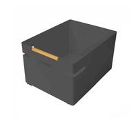 GTHTUHFD Pull Out Cabinet Storage Basket,Wardrobe Storage Organizer Box,Stackable Detachable,No Punching Required,for Kitchen Office Wardrobes Cupboard Storage,White-43x55.2x32cm