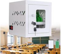 GTHTUHFD Rechargeable Cell Phone Locker Station Usb Charging Lockers For Mobile Phones 6-Slot Student Charging Station Secure Phone Storage With Usb Ports