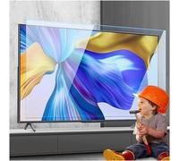 GTHTUHFD Removable 32"- 42" TV Screen Protector Panel Hanging Acrylic Anti Blue Light Filter Eye Protection Film for LCD, LED, 4K OLED & QLED HDTV Displays,32inch,40inch(920x530mm)