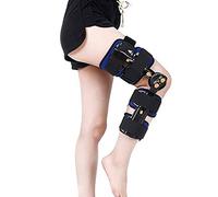 GTHTUHFD Removable Knee Joint Fixation Bracket Adjustable Titanium Magnesium Alloy Orthosis Ligament Meniscus Fracture Rehabilitation Knee Pads