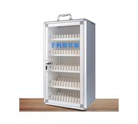 GTHTUHFD Secure Phone Lock Box Clear Acrylic Mobile Phone Storage Cabinet With 60 Slots For Home School Restaurant & Office Durable Aluminum Alloy Design For Nized Cell Phone,One Color-60 Slots