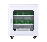 GTHTUHFD Secure Rechargeable Mobile Phone Locker With Charging Stations - Ideal For Schools Churches Airports - Safe Device Storage & Management Solutions,White-40slots