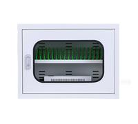 GTHTUHFD Secure Smartphone Charging Locker - Rechargeable Mobile Phone Storage Cabinet For Schools Churches Airports - Safe Cell Phone Charging Station For Public Use,White-20slots