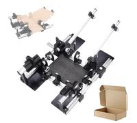 GTHTUHFD Shipping Boxes Quick Folding Tool, Adjustable Size Carton Folding Device With Angle Adjust, Manual Box Assisted Foldable Fixture, Aluminum Frame, Easy To Use,Width Lte 25cm-Length lte 25c