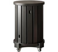 GTHTUHFD Stackable Wooden Stools - Round Nesting Tables For Living Room, Dining, Balcony, Space-Saving Bar Chairs, Modern Multi-Functional Furniture For Small Spaces,3