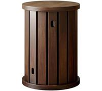 GTHTUHFD Stackable Wooden Stools - Round Nesting Tables For Living Room, Dining, Balcony, Space-Saving Bar Chairs, Modern Multi-Functional Furniture For Small Spaces,6