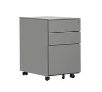 GTHTUHFD Steel Movable Filing Cabinet With Lock For Home Office Under Desk Drawer Cabinet Mobile File Storage Cupboard,C