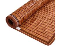 GTHTUHFD Summer Bamboo Bed Mat Cooling Pad Foldable Bamboo Sping Mattress For Home Use Ideal For Hot Weather Sp T,Brown-180x200cm
