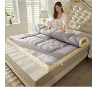 GTHTUHFD Table Japanese Futon Mattress Thick Roll Up Floor Bed Portable Folding Camping Pad Lightweight Guest Sping Mat Breathable Travel Mattress For Couch,4-180x200cm/71x79inch