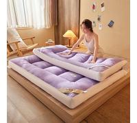 GTHTUHFD Table Japanese Futon Mattress Thick Roll Up Floor Bed Portable Folding Camping Pad Lightweight Guest Sping Mat Breathable Travel Mattress For Couch,3-180x200cm/71x79inch