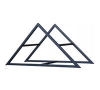 GTHTUHFD Tyre Rim Display Rack For Garages, Shops, And Home Use - Multi-Tire Storage Solution For Roadside Exhibit,Triangle1