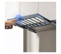 GTHTUHFD Wall-Mounted Drying Rack With Pull-Out Shelf For Laundry Organization Above Washing Machine,Color 1-54x56-61cm