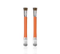 GTHUNDER 2pcs Phone Motherboard IC Cleaning Brush,Double Head Anti-Static ESD Safe Hard Brush,Motherboard Cleaning Tools Cleaning Brush for Cleaning Computer, Mobile Phone,Watch etc（Orange