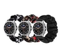 GTHY Scrunchie bands Compatible with Samsung Watch 8 Bands,For Women,Large Small,Replacement Strap,Elastic Fabric Pattern Wristbands Soft Cloth watch band For Watch 8 (C, Small)