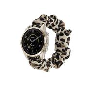 GTHY Scrunchie bands for Garmin fenix 5s 6s 7s pro,elastic band for women Large Small (Leopard, L/M)