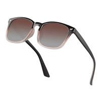 Gtievruo Polarised Sunglasses Womens - Square Fashion Sunglasses with UV400 Protection Classic Shades for Ladies