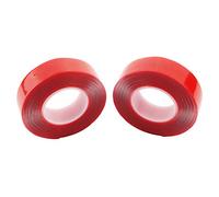 GTIWUNG 2 Rolls Double Sided Clear Servo Tape, Super Strong Adhesive Tape Transparent, Waterproof VHB Acrylic Mounting Tape for RC hobby, Home Office Decor, Vehicle, Easy to Remove(20mmx3m)
